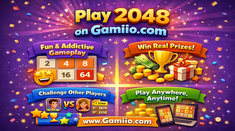 Play 2048 on Gamiio.com
